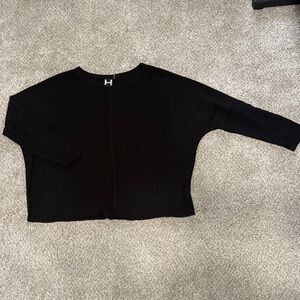 H by Halston Elegant Black Sweater